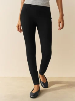 Zwart/ Rinse Blauw/ Grijs - Set van 3 lange jersey denim leggings