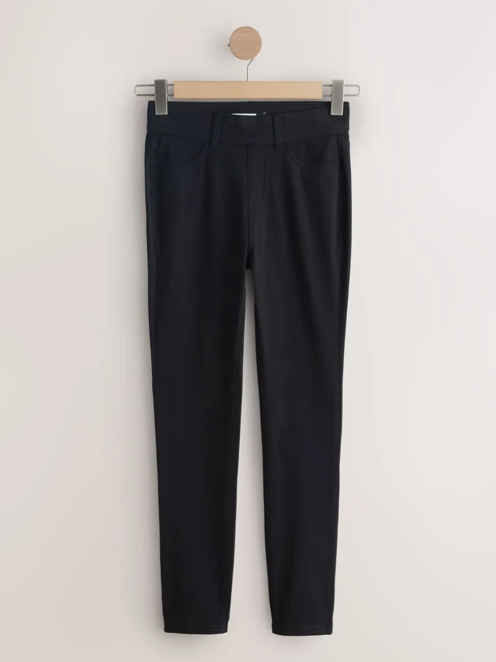 Zwart/ Rinse Blauw/ Grijs - Set van 3 lange jersey denim leggings