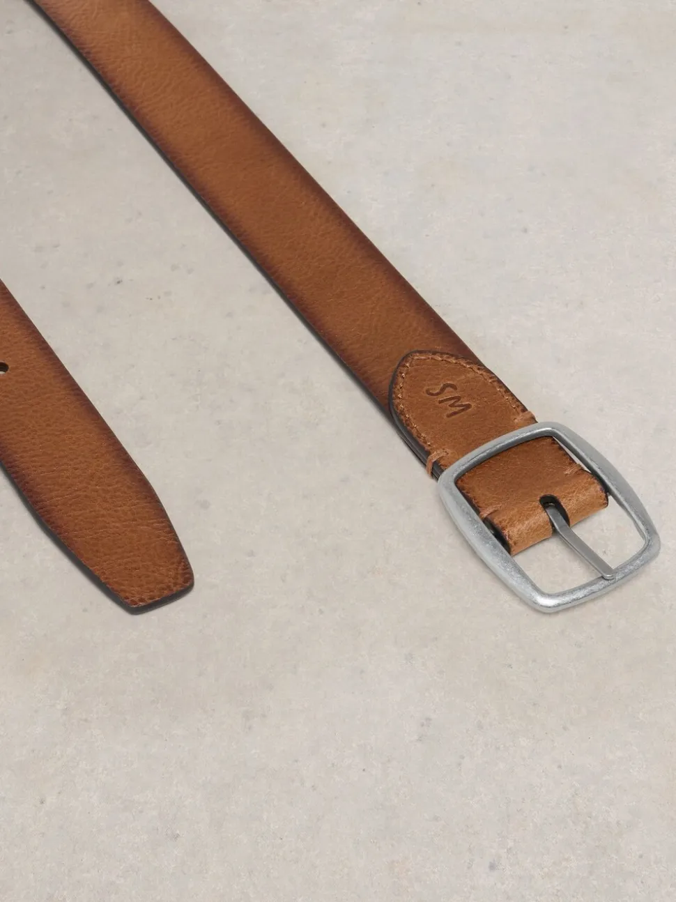 Zwart suède - White Stuff Reversible Leather Belt