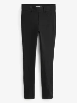 Zwart/Blauw - Set van 2 lange jersey denim leggings