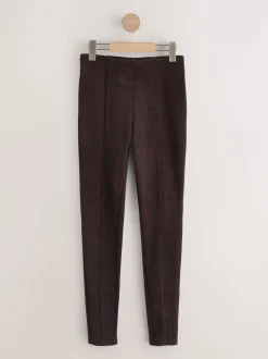 Zwart/bruin - Corduroy leggings 2 set