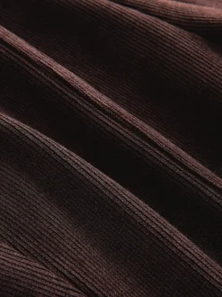 Zwart/bruin - Corduroy leggings 2 set