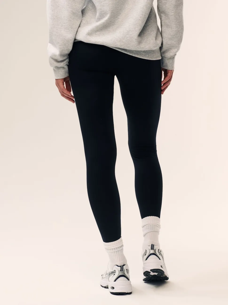 Zwart/bruin - Set van 2 lange leggings