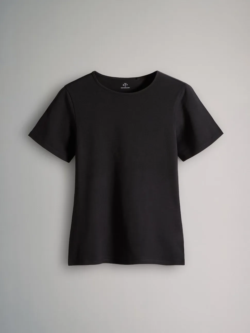 Zwart/bruin/neutraal/nude/wit - The Set 5 Pack Korte mouwen T-shirts met Ronde hals