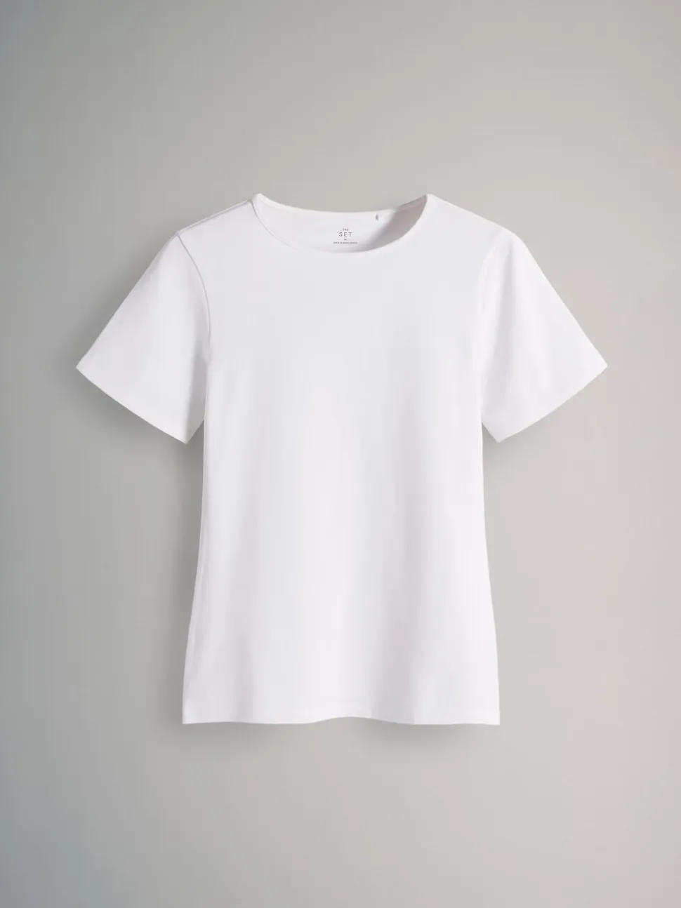Zwart/bruin/neutraal/nude/wit - The Set 5 Pack Korte mouwen T-shirts met Ronde hals