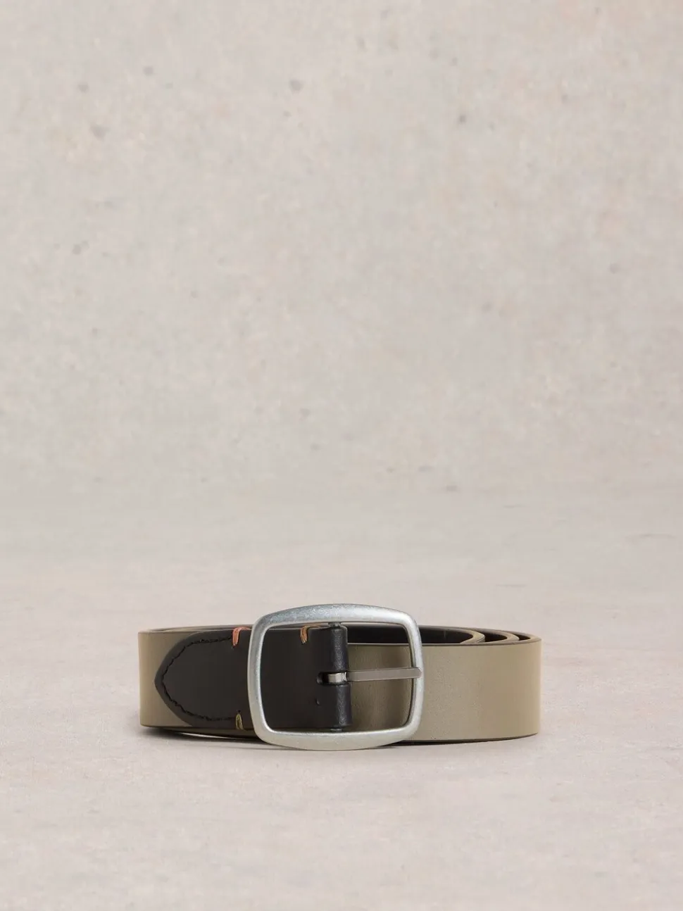 Zwarte grnd - White Stuff Reversible Leather Belt