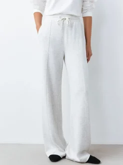 Zwart/grijs - Jersey Wide Leg Joggers 2 Pack