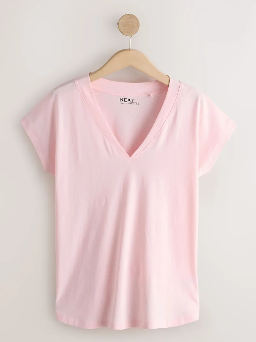 Zwart/grijs/roze - Set van 7 T-shirts met kapmouwtjes