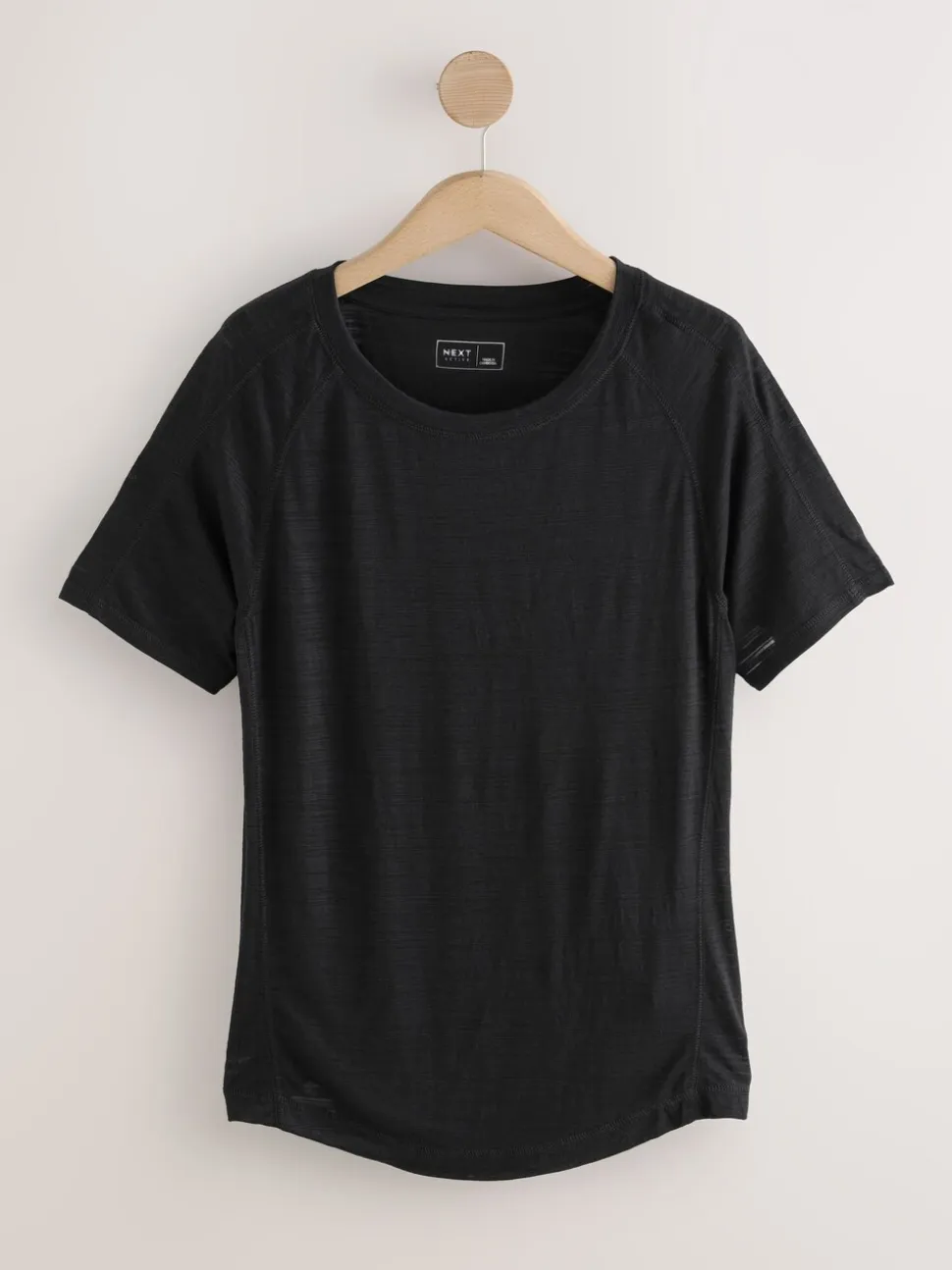 Zwart/groen - Active Crew Neck Lightweight Short Sleeve T-Shirts 2 Pack