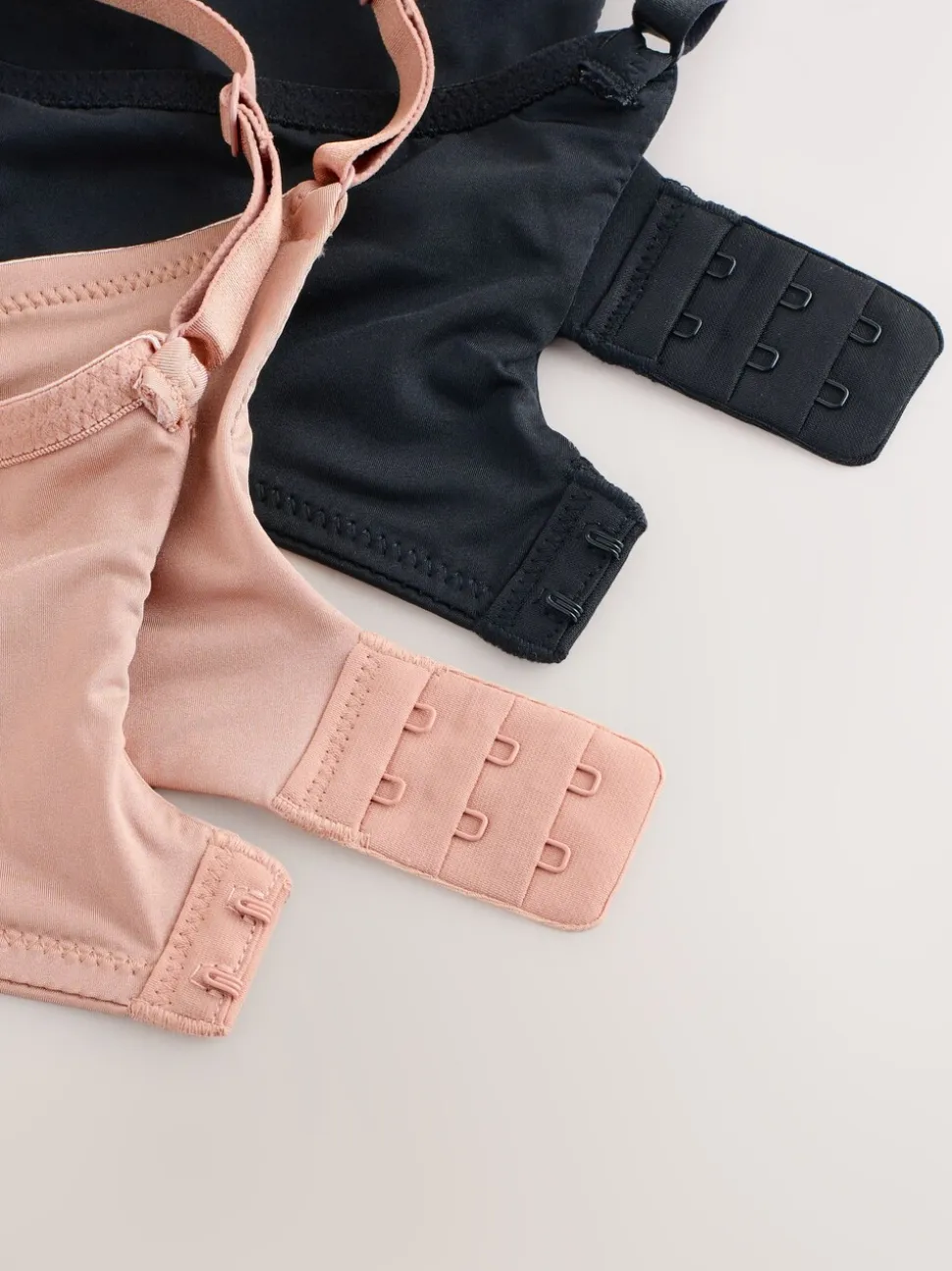 Zwart/huidskleurig - A-E Afvlakkende Ultimate Comfort Beha's 2 Verpakking