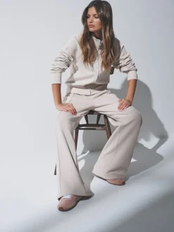 Zwart/kiezelkleurig - The Set 2 Pack Zip Cropped Funnel Neck Jackets
