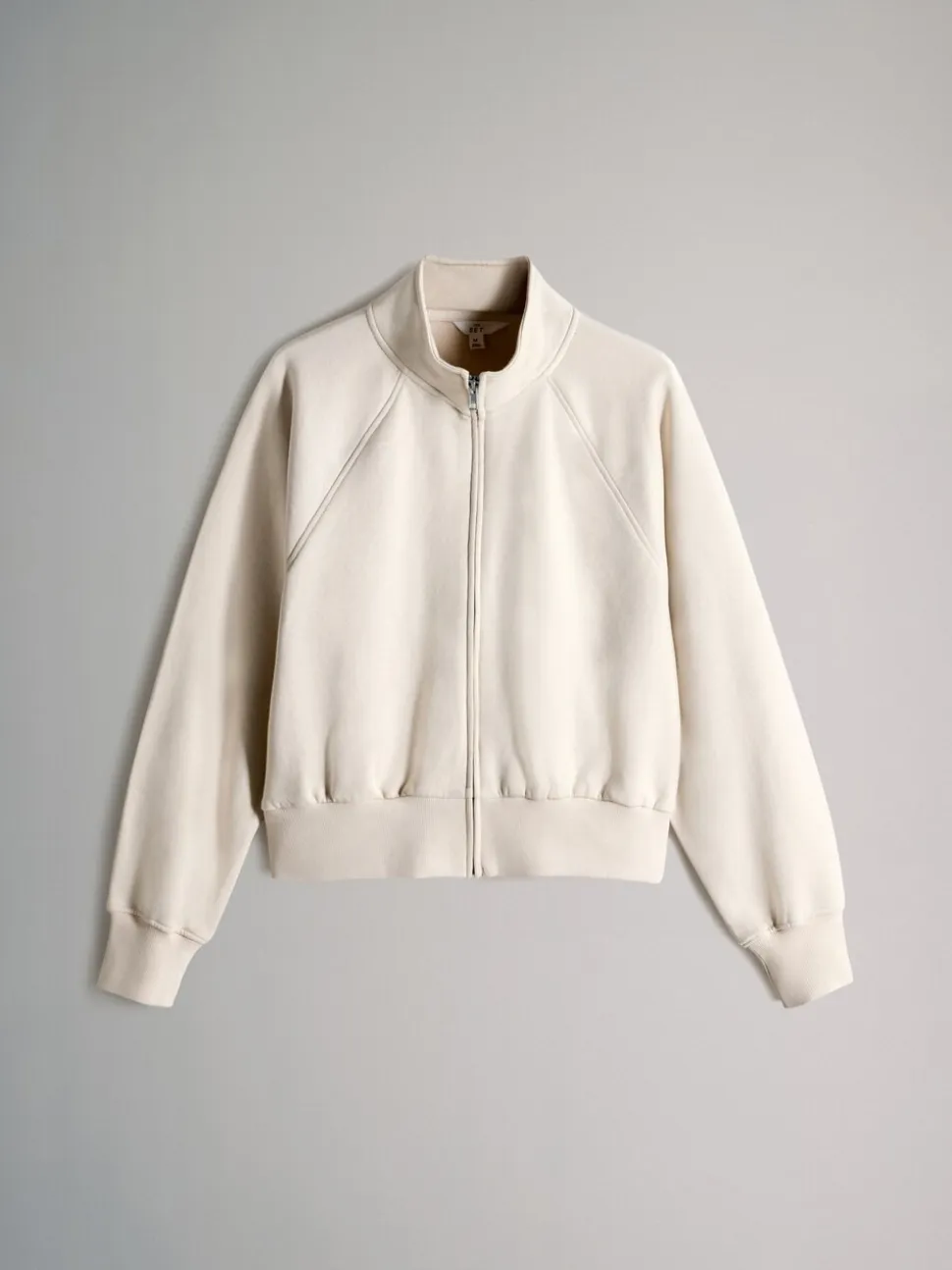 Zwart/kiezelkleurig - The Set 2 Pack Zip Cropped Funnel Neck Jackets