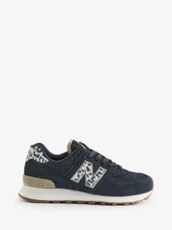 zwart/luipaardprint - New Balance 574 - Sneakers