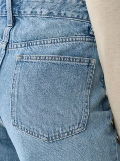 Zwart/middelblauw - Jeans met wijde pijpen 2 Set