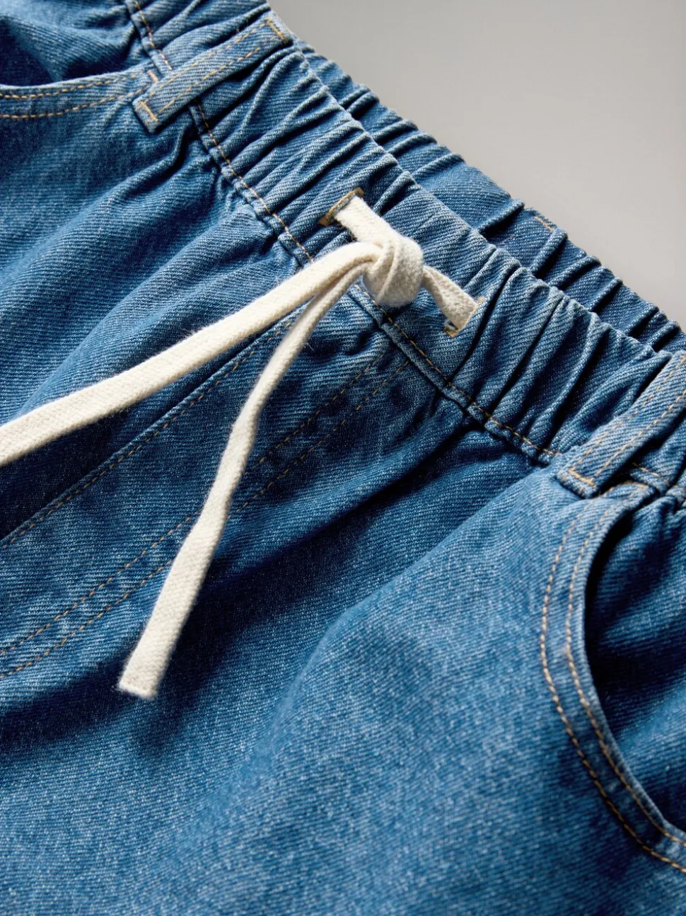 Zwart/middelblauw - The Set 2 Pack Pull-on Jeans met Wijde Pijpen
