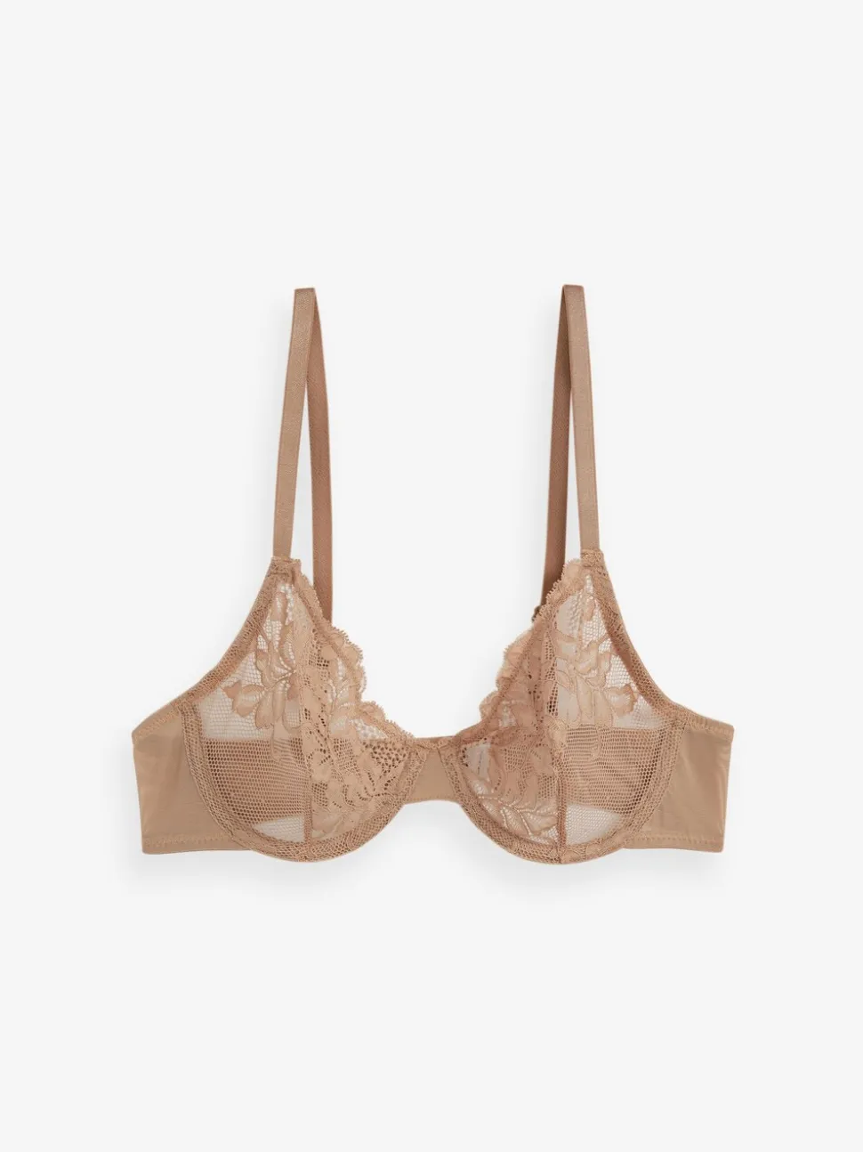 Zwart/nude/crème - 3 Kanten beha's