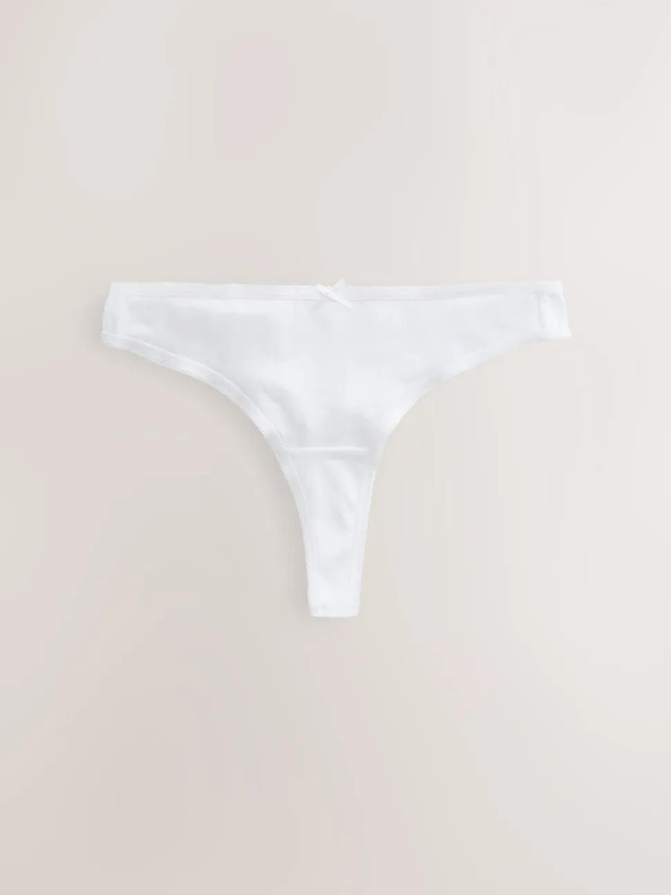 Zwart/pastelroze huidskleur/wit - Set van 5 slips met hoog katoengehalte