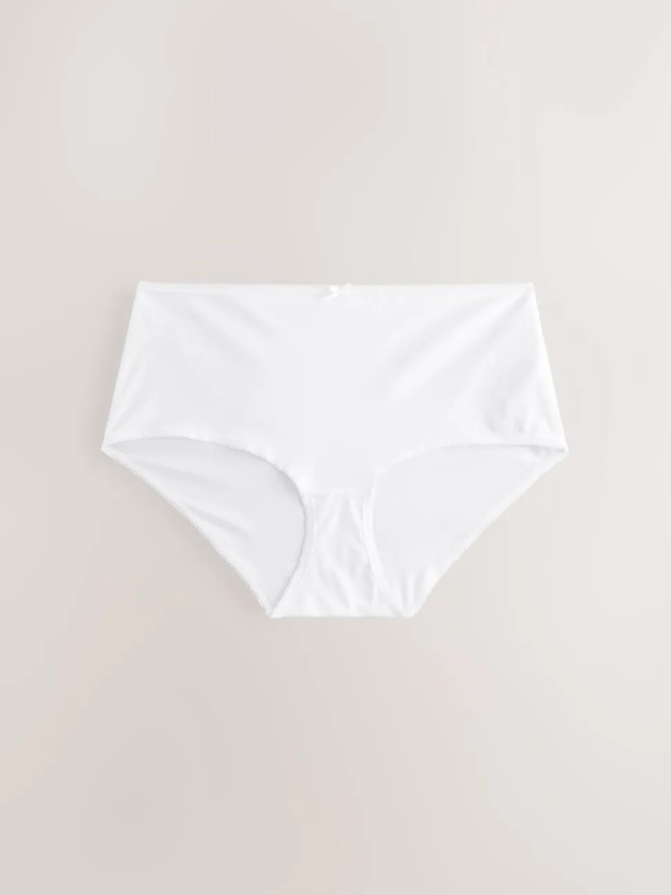 Zwart/pastelroze huidskleur/wit - Set van 5 slips met hoog katoengehalte