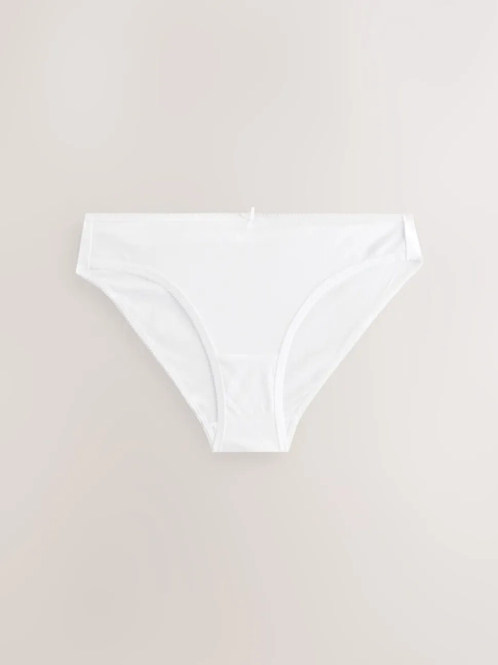 Zwart/pastelroze huidskleur/wit - Set van 7 slips met hoog katoengehalte