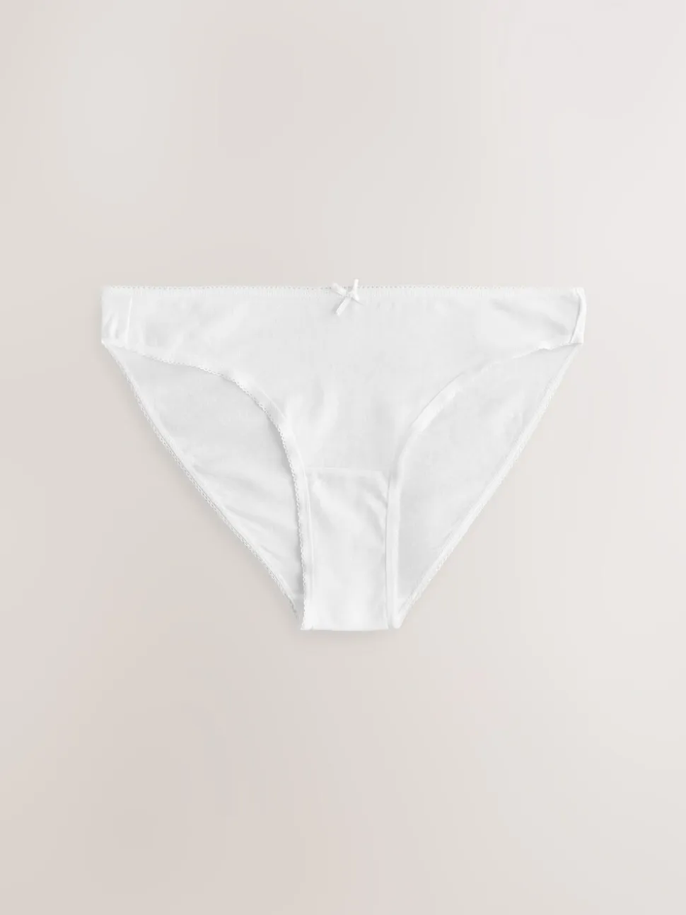 Zwart/pastelroze huidskleur/wit - Set van 5 slips met hoog katoengehalte