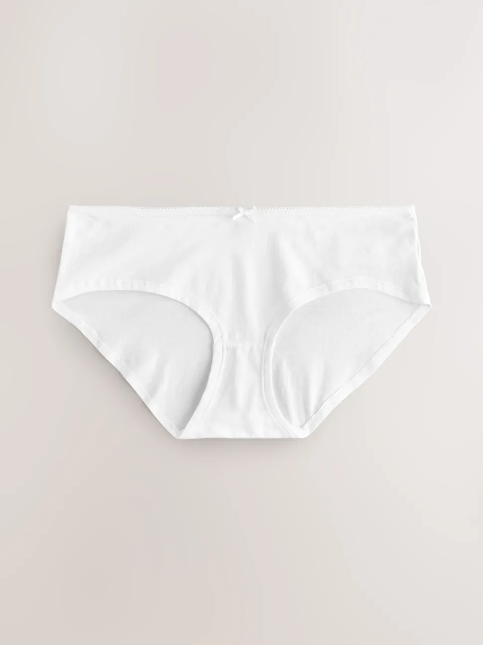 Zwart/pastelroze huidskleur/wit - Set van 5 slips met hoog katoengehalte