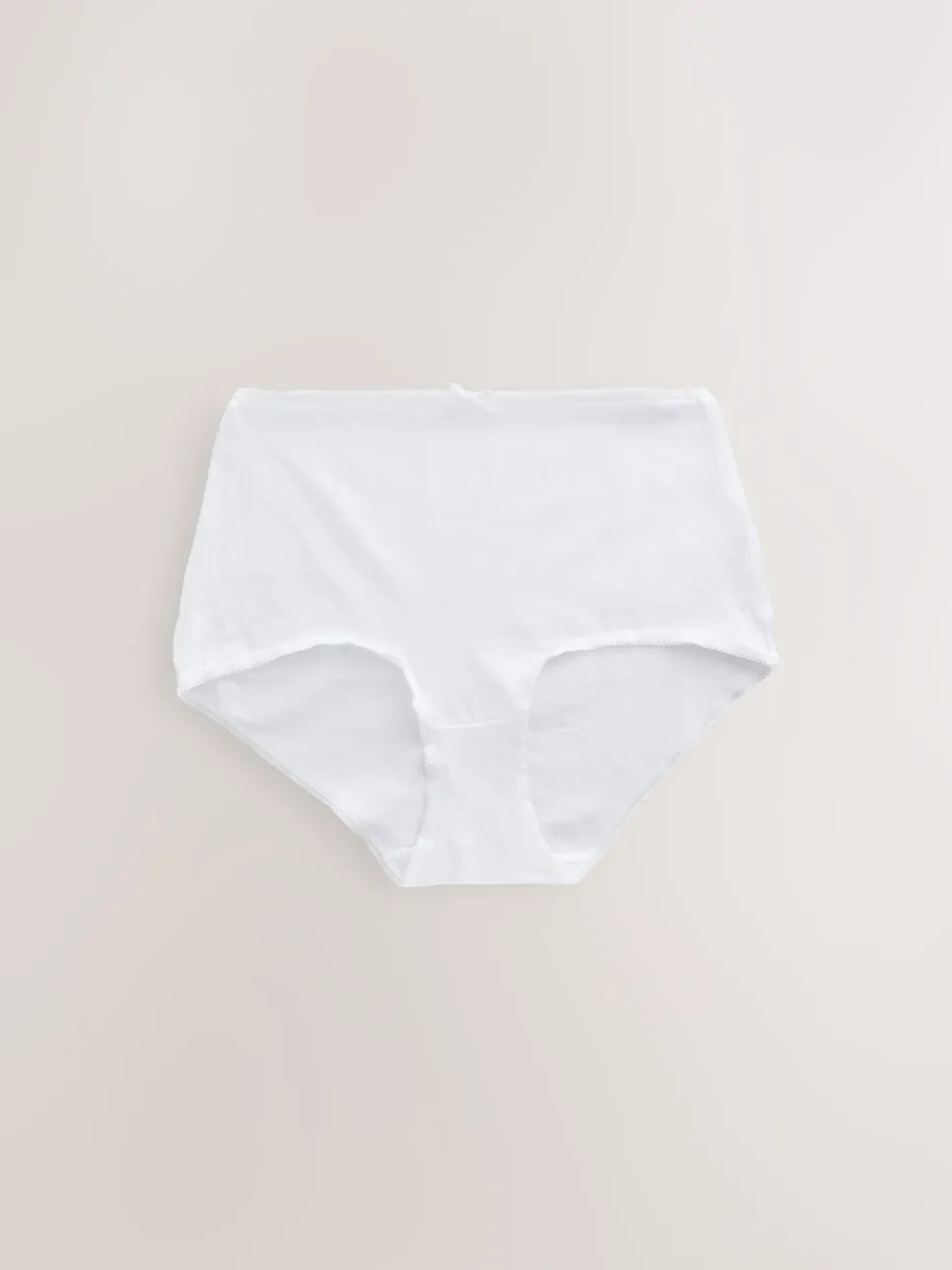 Zwart/pastelroze huidskleur/wit - Set van 5 slips met hoog katoengehalte
