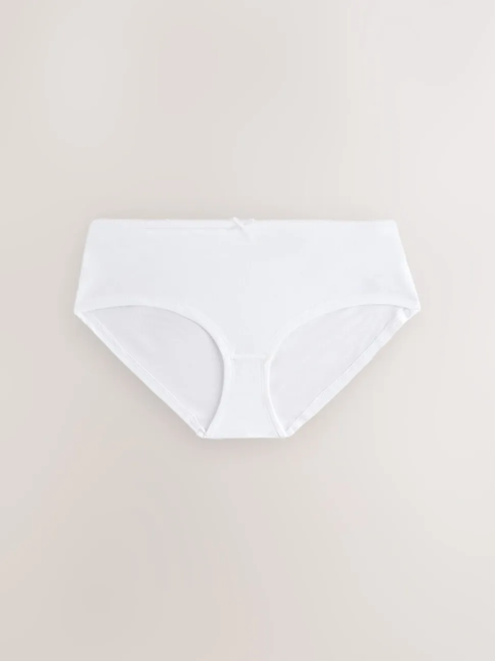 Zwart/pastelroze huidskleur/wit - Set van 7 slips met hoog katoengehalte