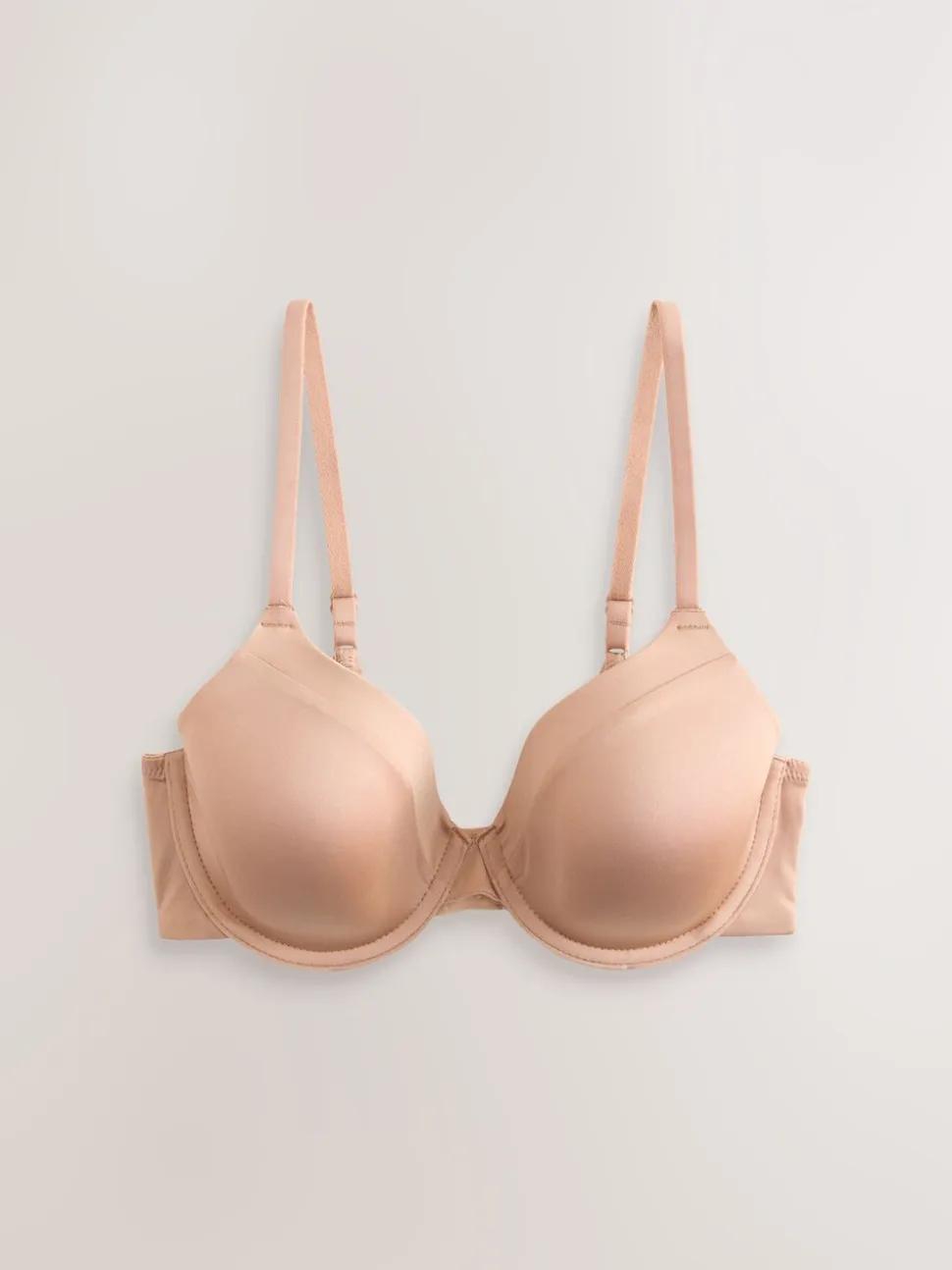 Zwart/praline huidskleur - A-E Afvlakkende Ultimate Comfort Beha's 2 Verpakking