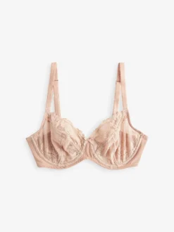 Zwart/praline huidskleur - Verpakking van 2 kanten beha's cup DD+