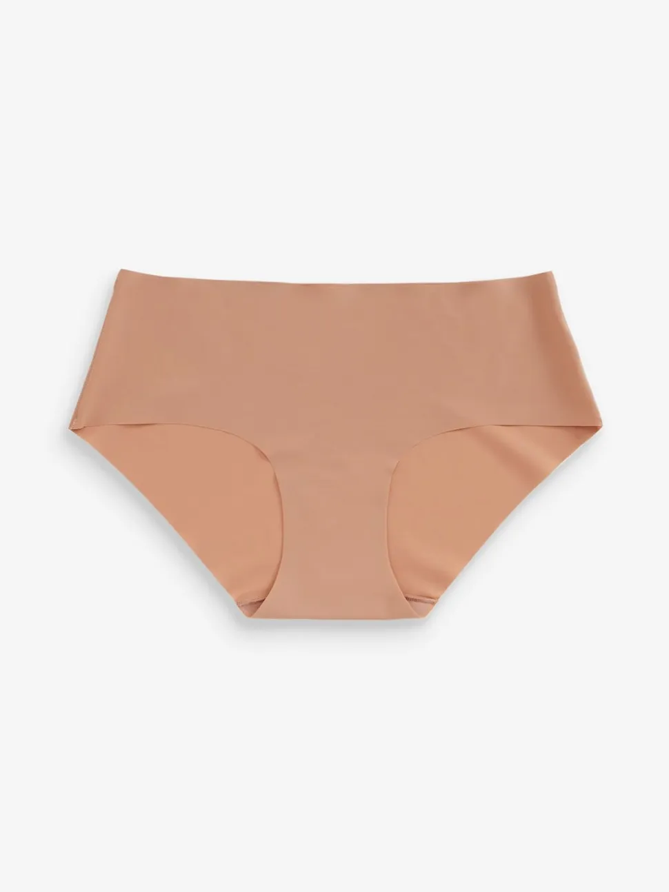 Zwart/Praline Huidskleur/Chocolade Huidskleur - Geen zichtbare onderbroeklijn comfortabele slips verpakking van 3