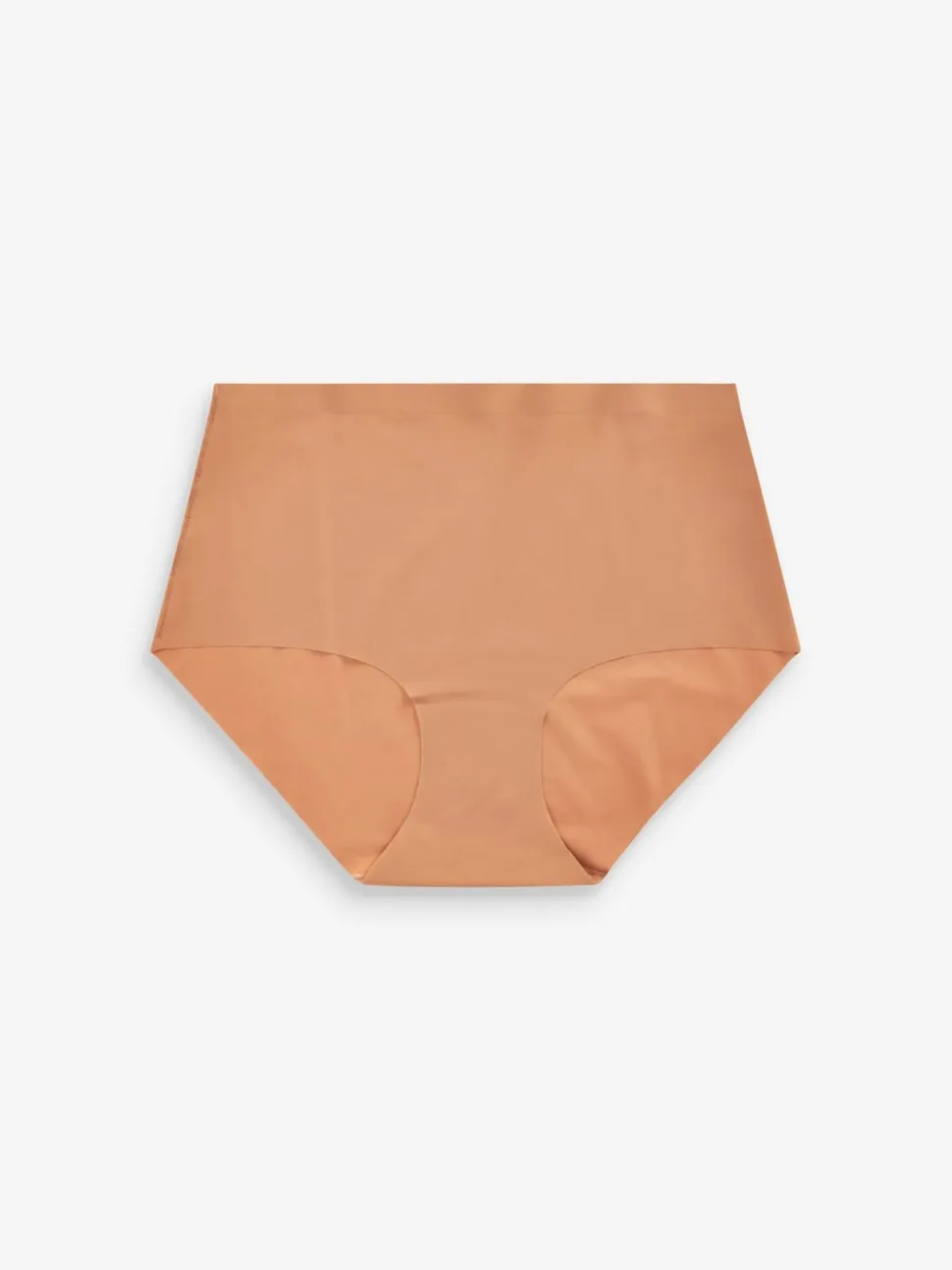 Zwart/Praline Huidskleur/Chocolade Huidskleur - Geen zichtbare onderbroeklijn comfortabele slips verpakking van 3