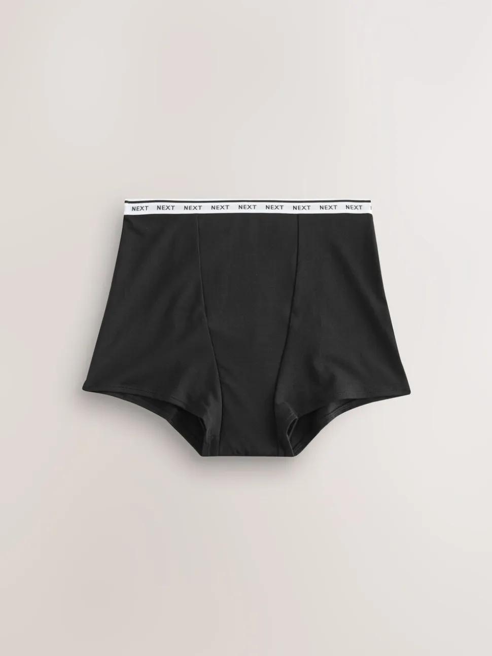 Zwart/rood hart - 2 menstruatieslips voor hevige bloeding