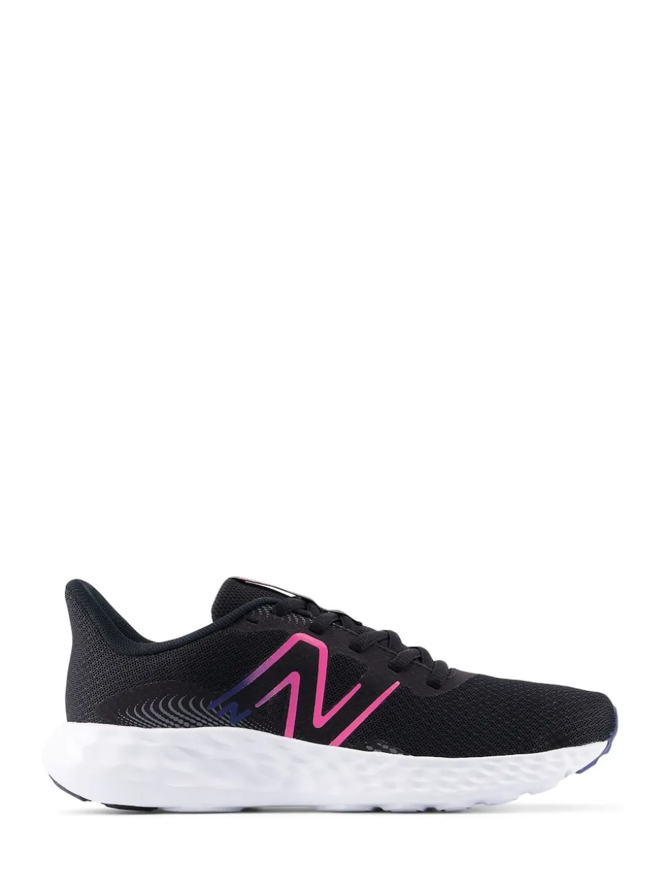 Zwart/roze - New Balance 411 damessneakers