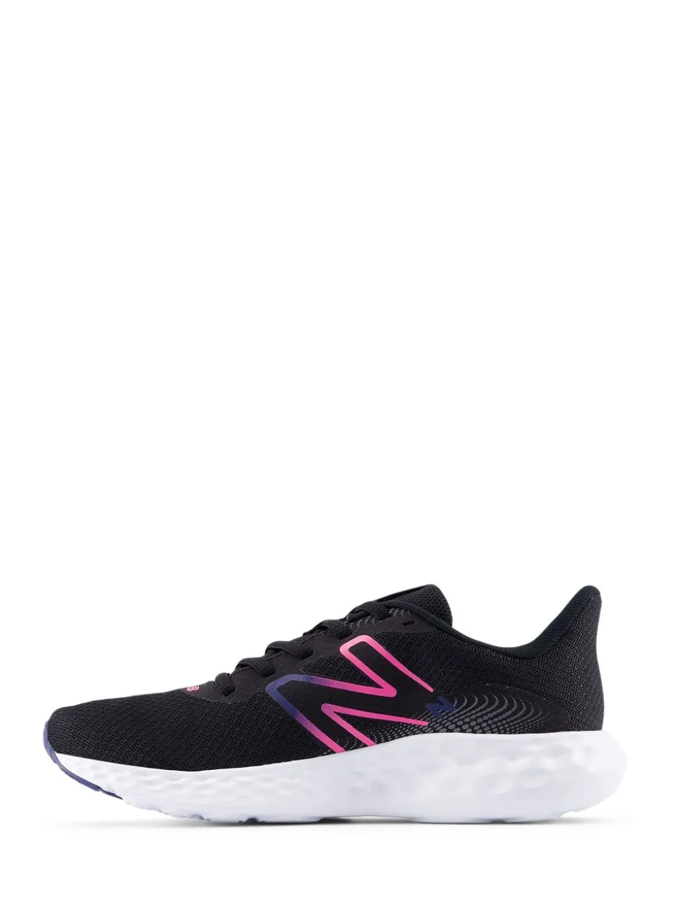 Zwart/roze - New Balance 411 damessneakers
