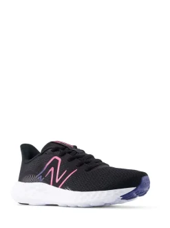 Zwart/roze - New Balance 411 damessneakers