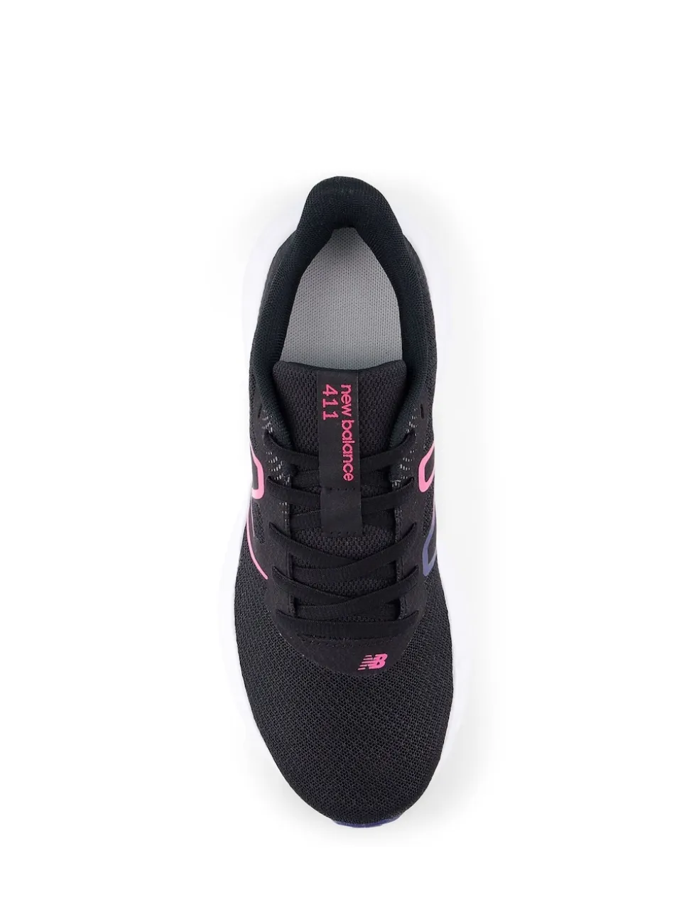 Zwart/roze - New Balance 411 damessneakers