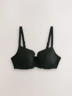 Zwart/roze - Verpakking van 2 kanten beha's cup DD+