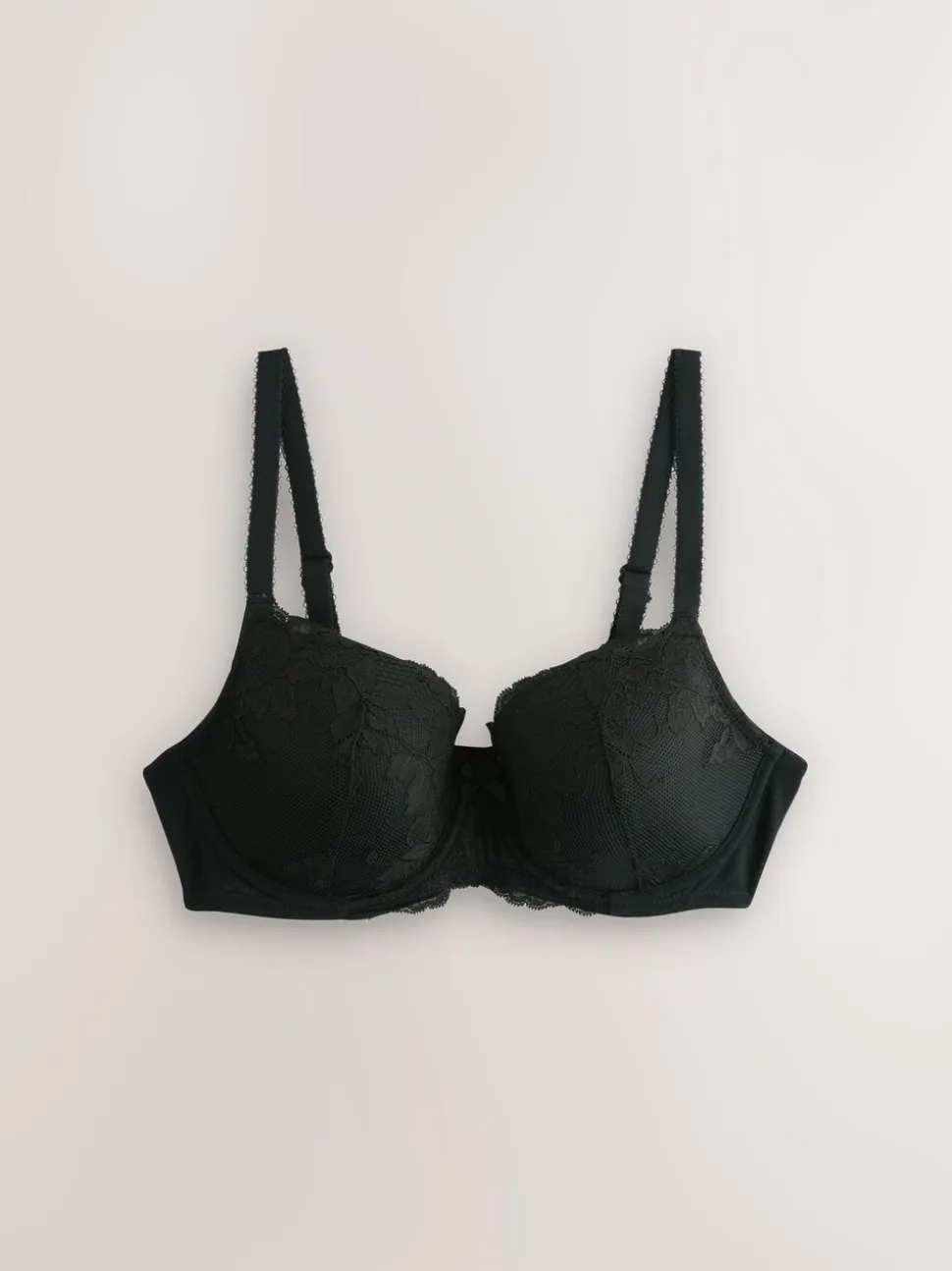 Zwart/roze - Verpakking van 2 kanten beha's cup DD+