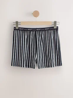 Zwart/roze streep - Korte pyjamaset 2 stuks