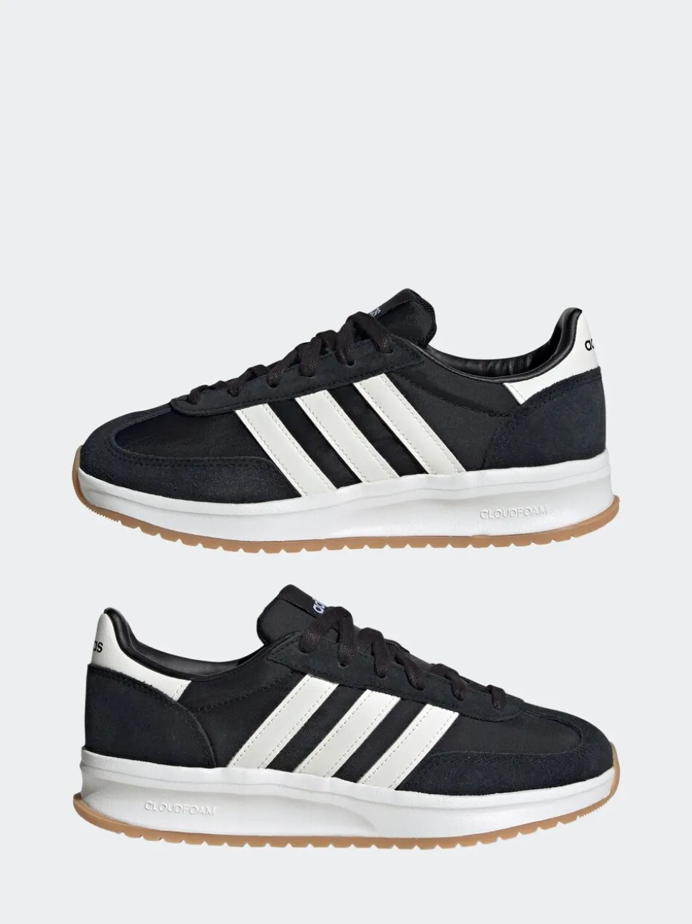 Zwart/wit - adidas Run 60s 4.0 sneakers