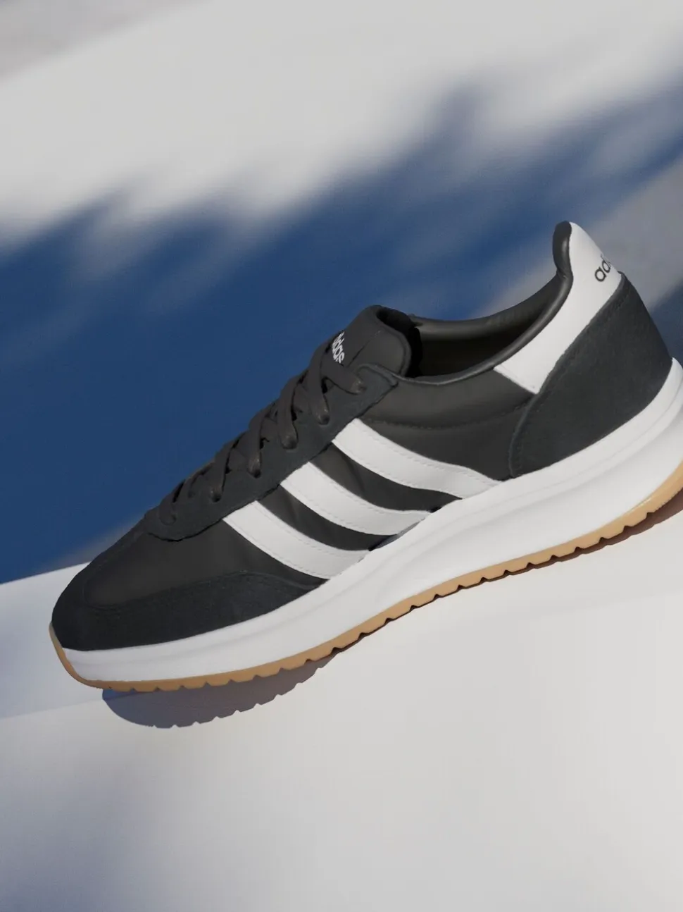 Zwart/wit - adidas Run 60s 4.0 sneakers