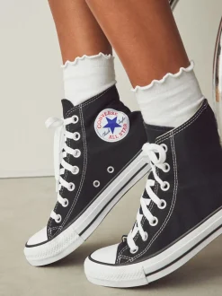 Zwart/wit - Converse - Hoge Chuck Taylor All Star sneakers