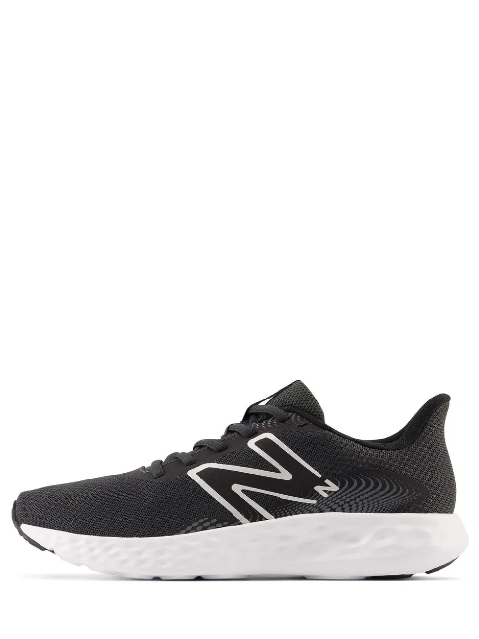 Zwart/wit - New Balance 411 damessneakers
