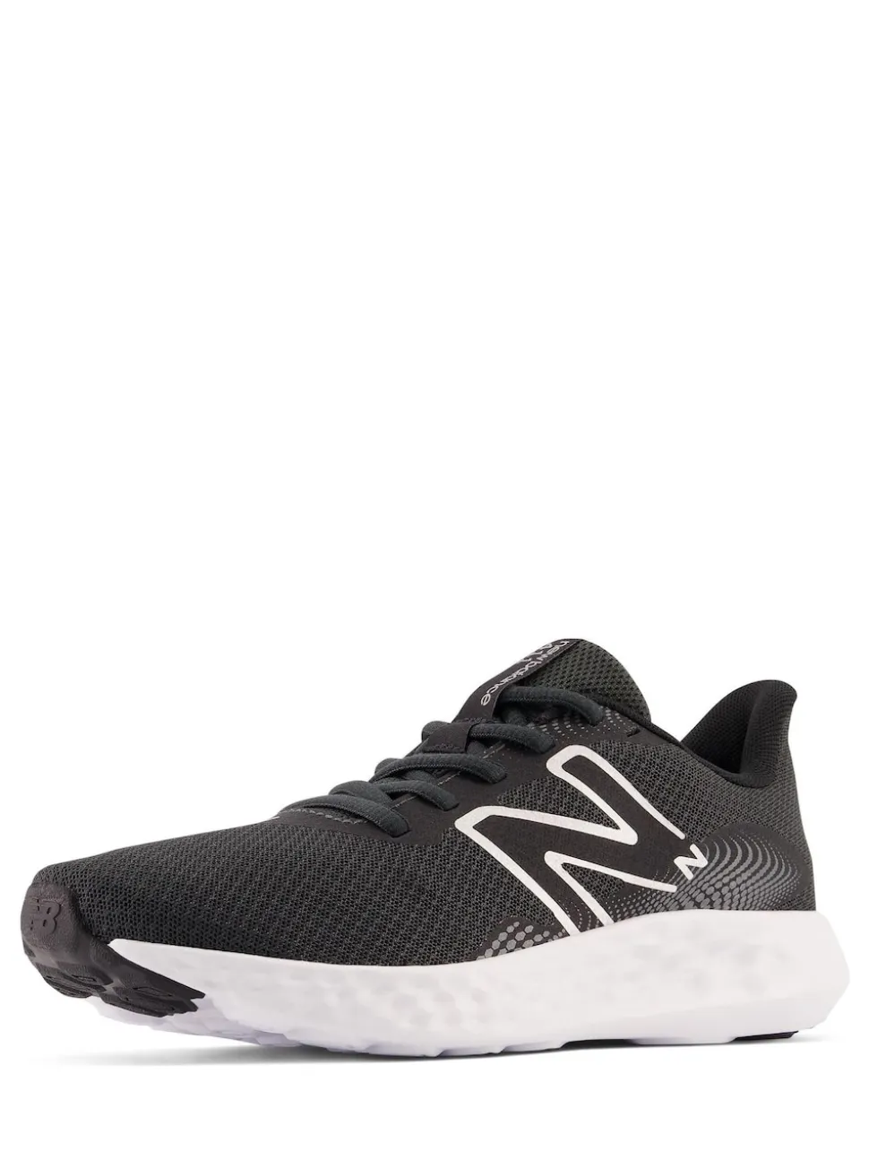 Zwart/wit - New Balance 411 damessneakers