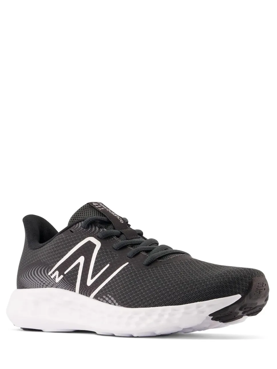Zwart/wit - New Balance 411 damessneakers
