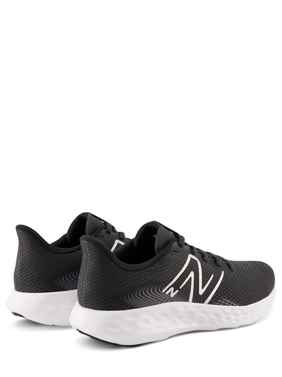 Zwart/wit - New Balance 411 damessneakers