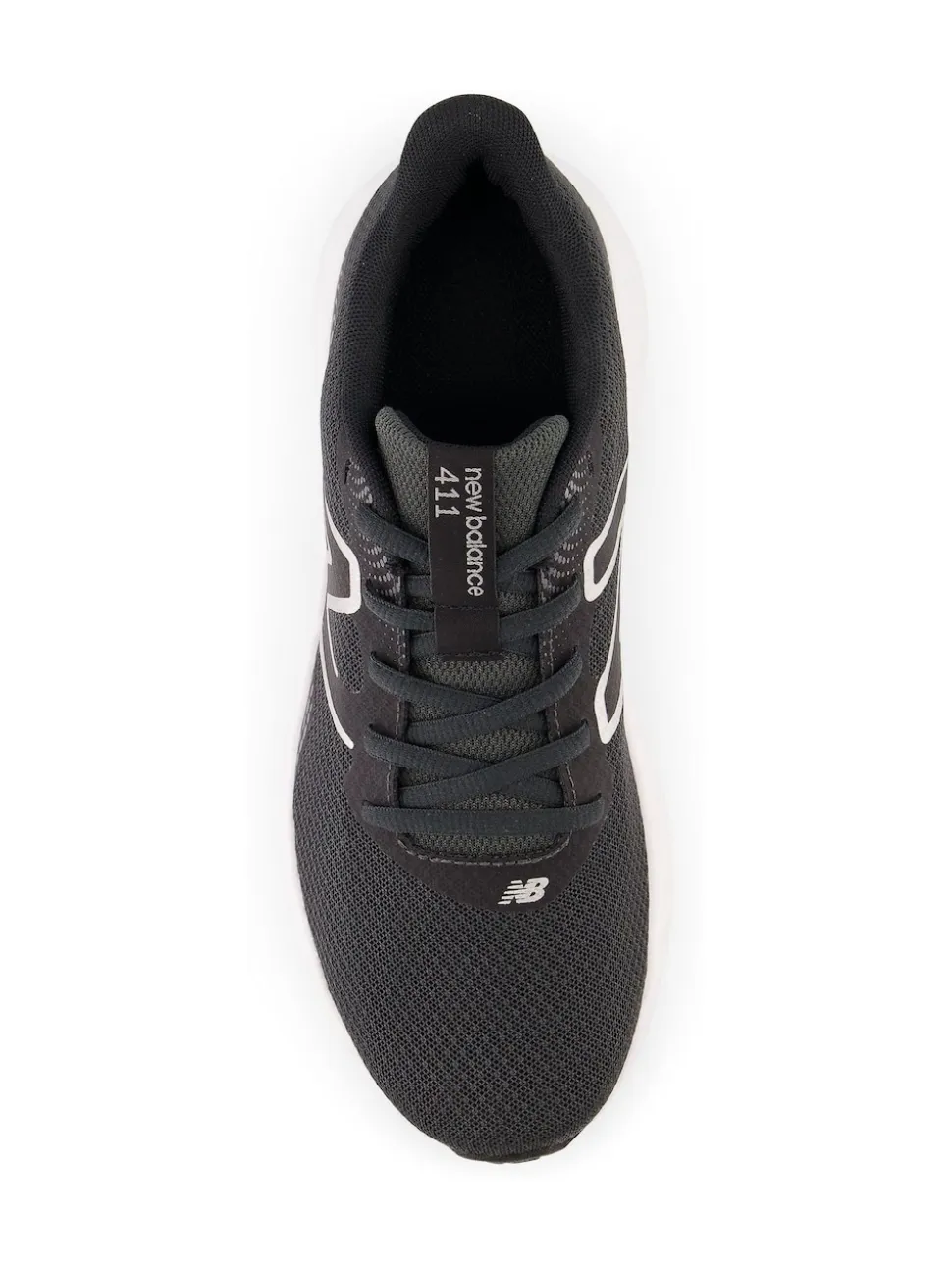 Zwart/wit - New Balance 411 damessneakers