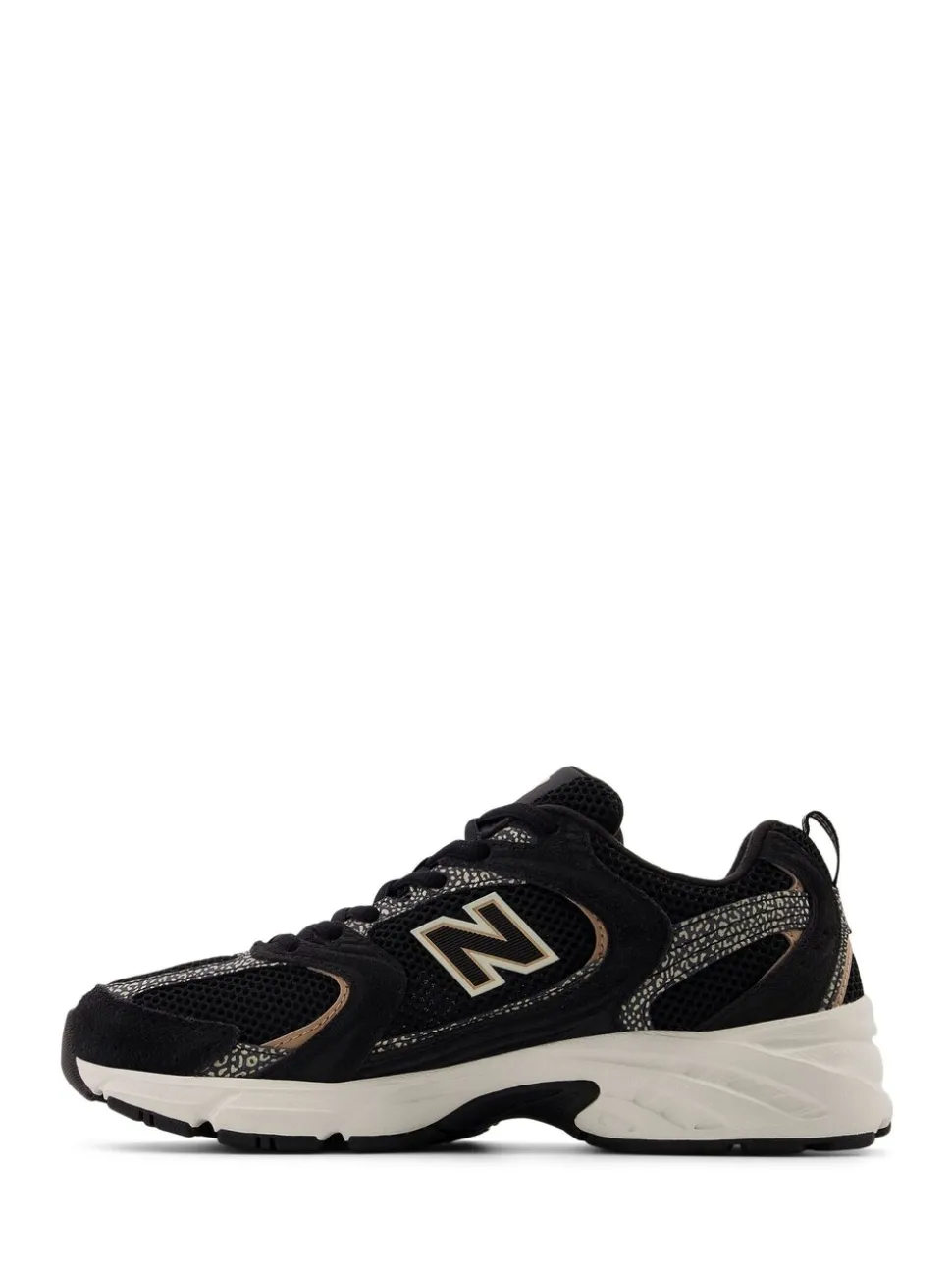 Zwart/wit - New Balance 530 damessneakers