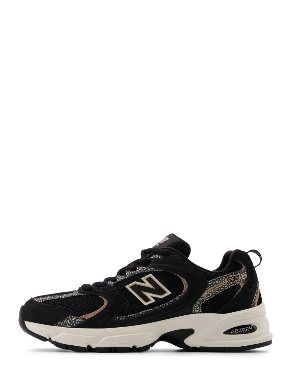 Zwart/wit - New Balance 530 damessneakers