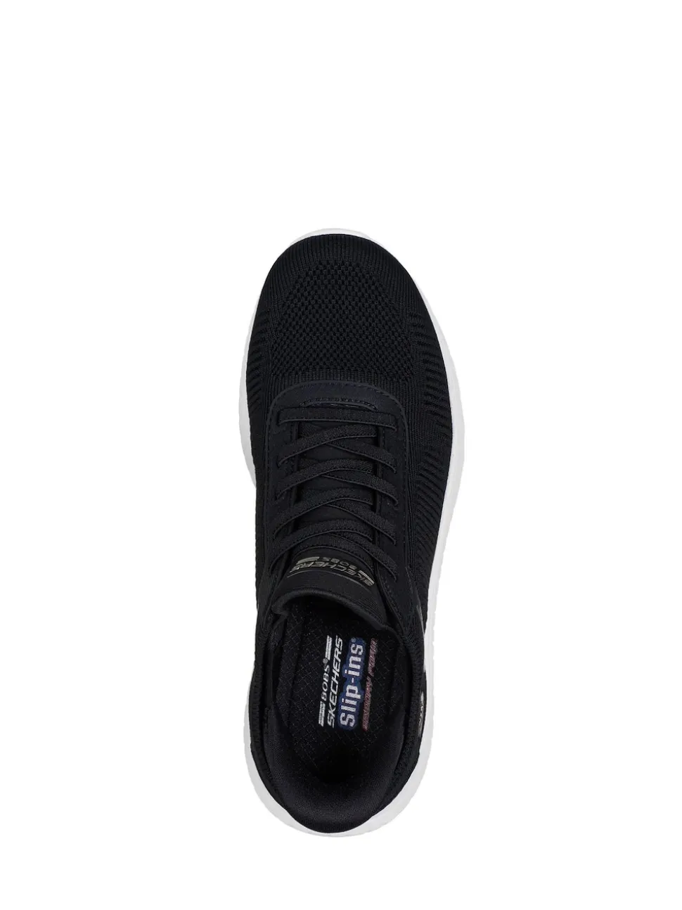Zwart/wit - Skechers BOBS Sport Squad Chaos Slip In instapsneakers